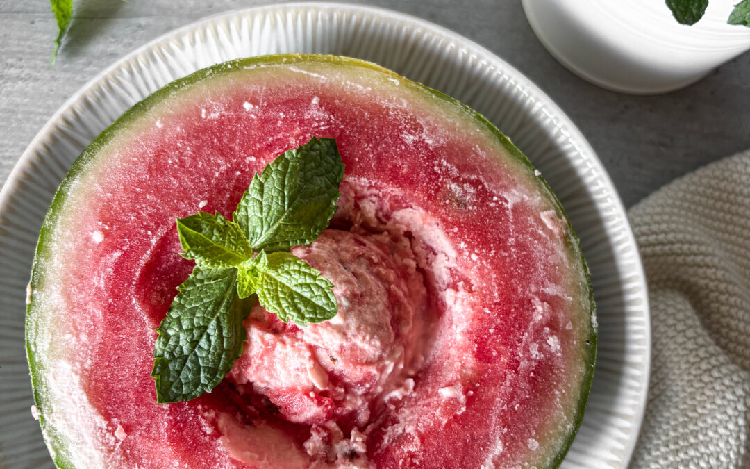 Wassermelonen-Kokos-Eis