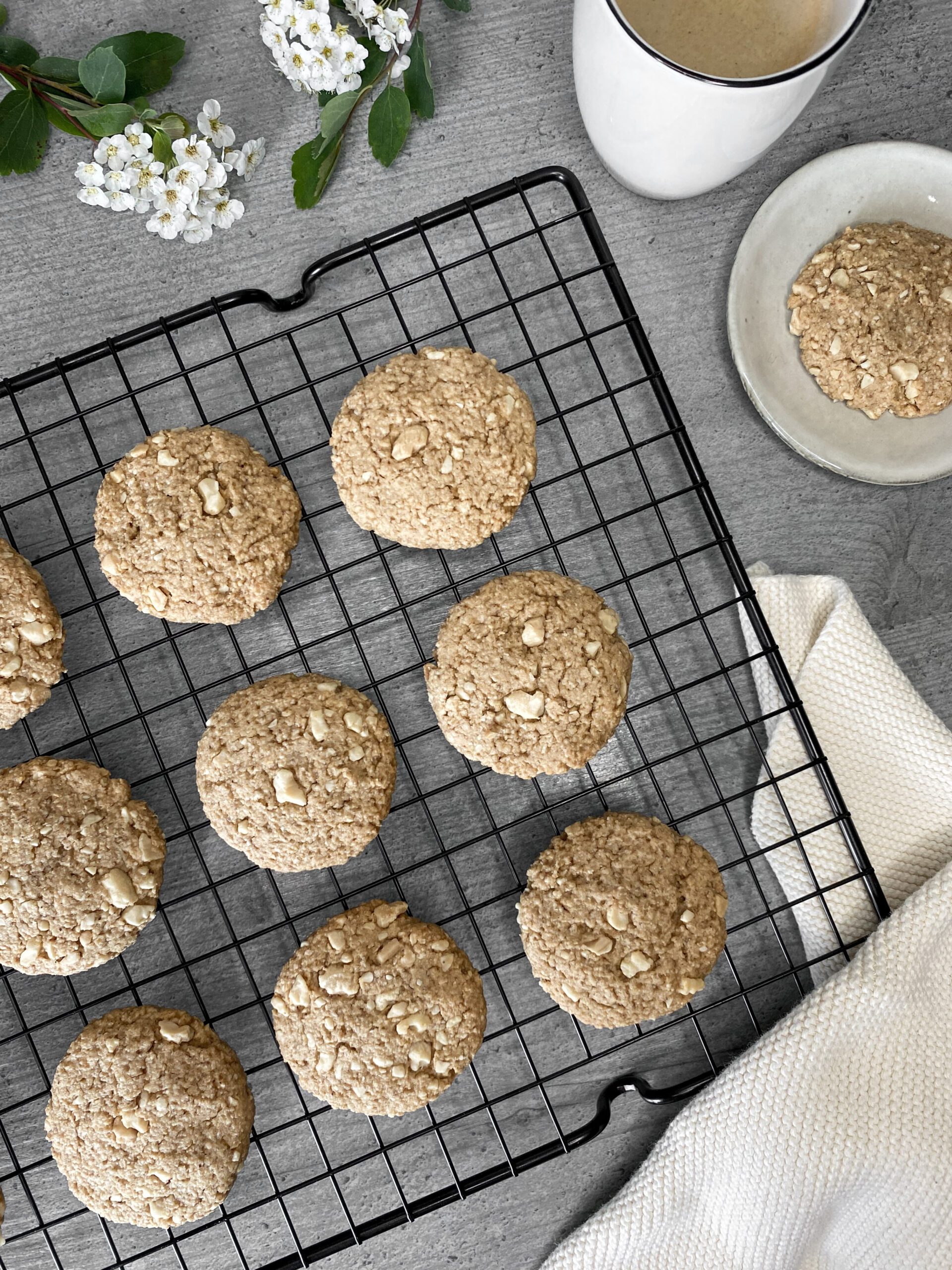 Salted Peanut Cookies