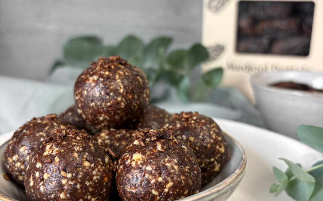 Energy Balls mit Orange & Kokos-Crunch
