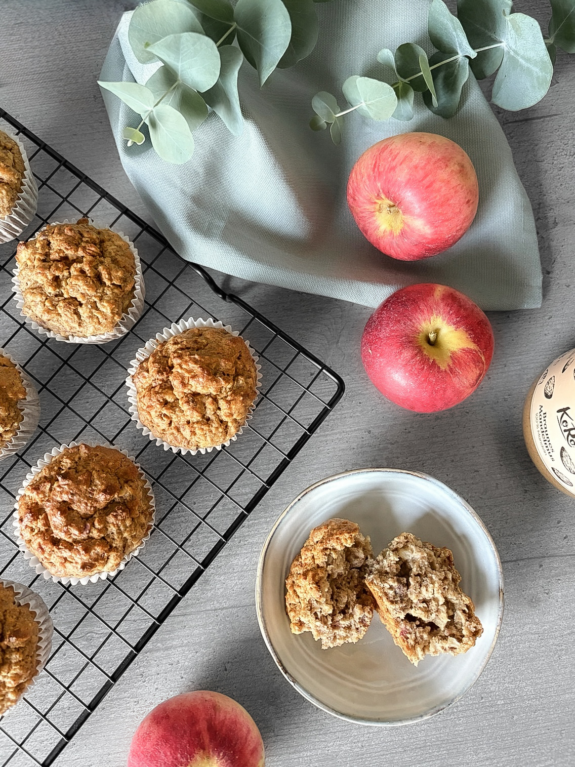 Apfel-Zimt-Muffins