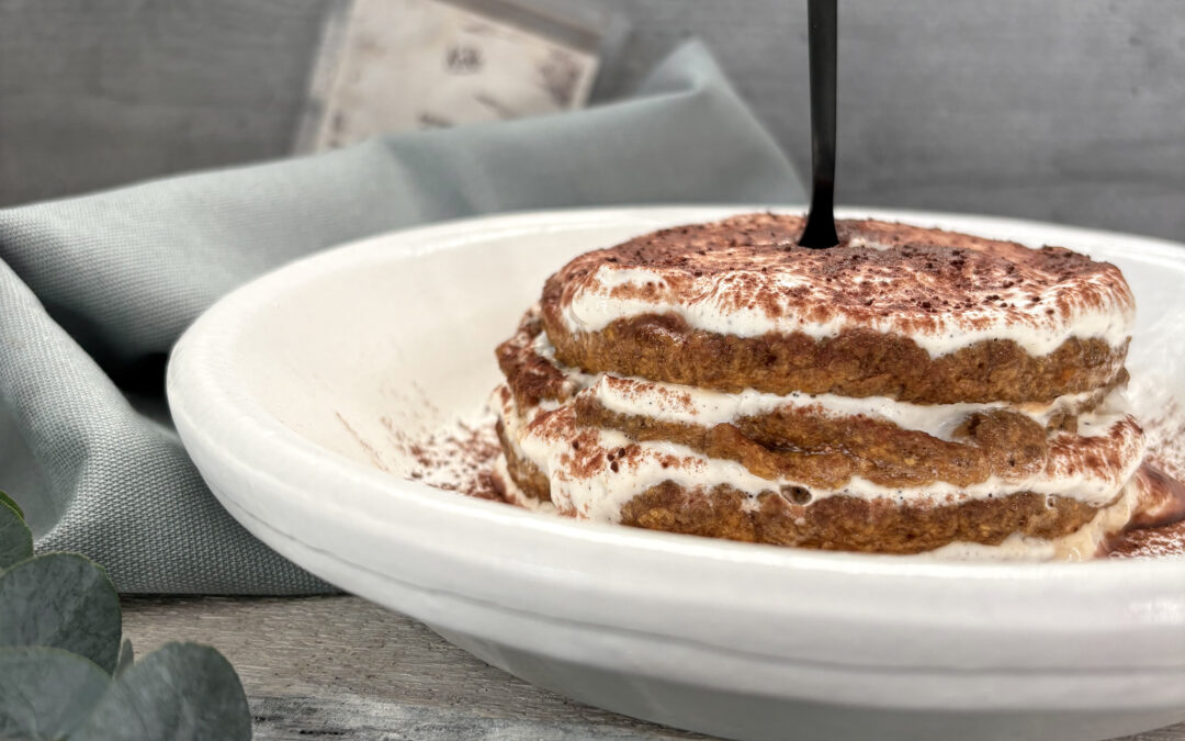 Tiramisu aus Linsenwaffeln