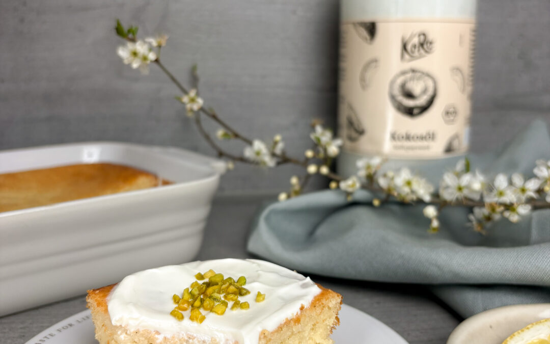 Saftiger Zitronen-Kuchen